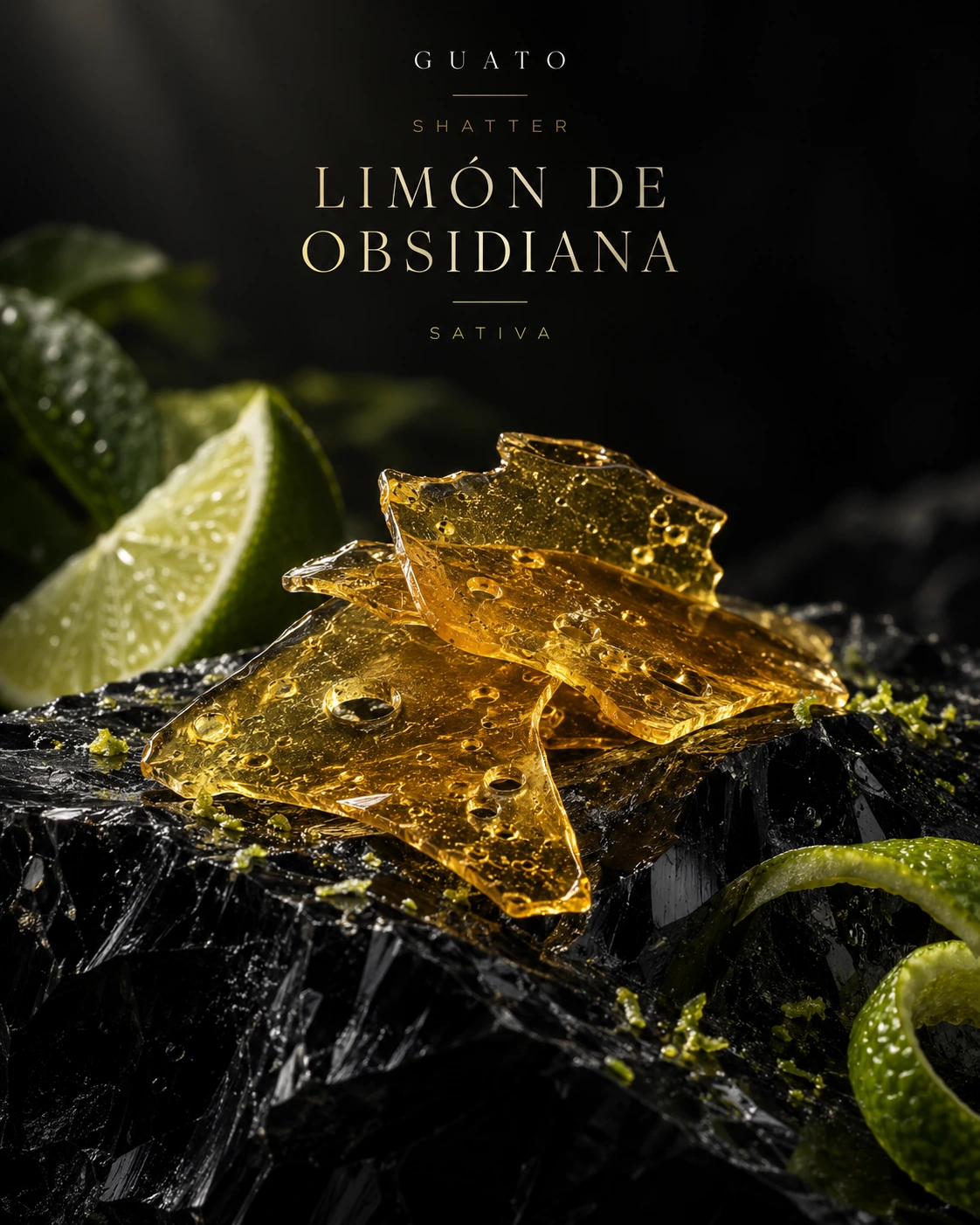 Limón de Obsidiana — detalle del extracto Shatter